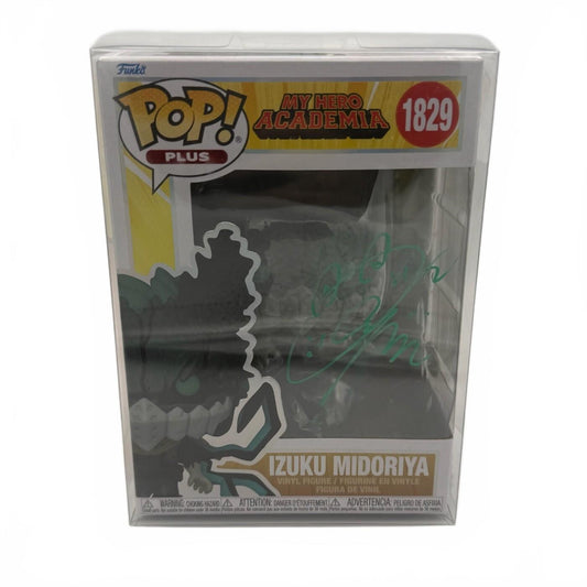 Funko Pop! My Hero Academia Izuku Midoriya Deku #1829 JVA Signed Daiki Yamashita