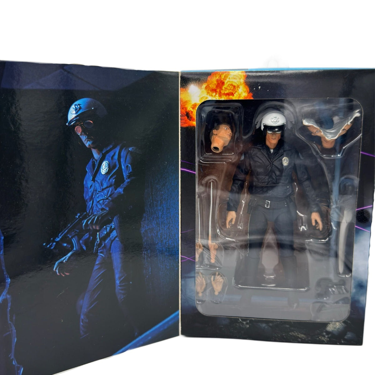 NECA T-1000 Motorcycle Cop (Terminator 2 Judgement Day) 7” Action Figure