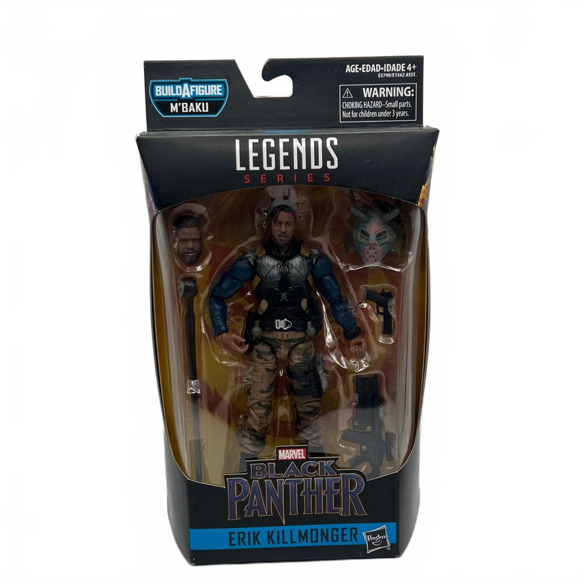 Marvel Legends Killmonger (M’Baku BAF) 6”  Action Figure