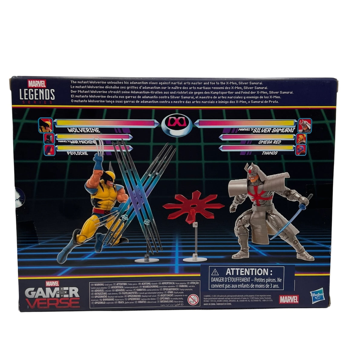 Marvel Legends 2-Pack Wolverine vs. Silver Samurai 6” Action Figure No Wolverine