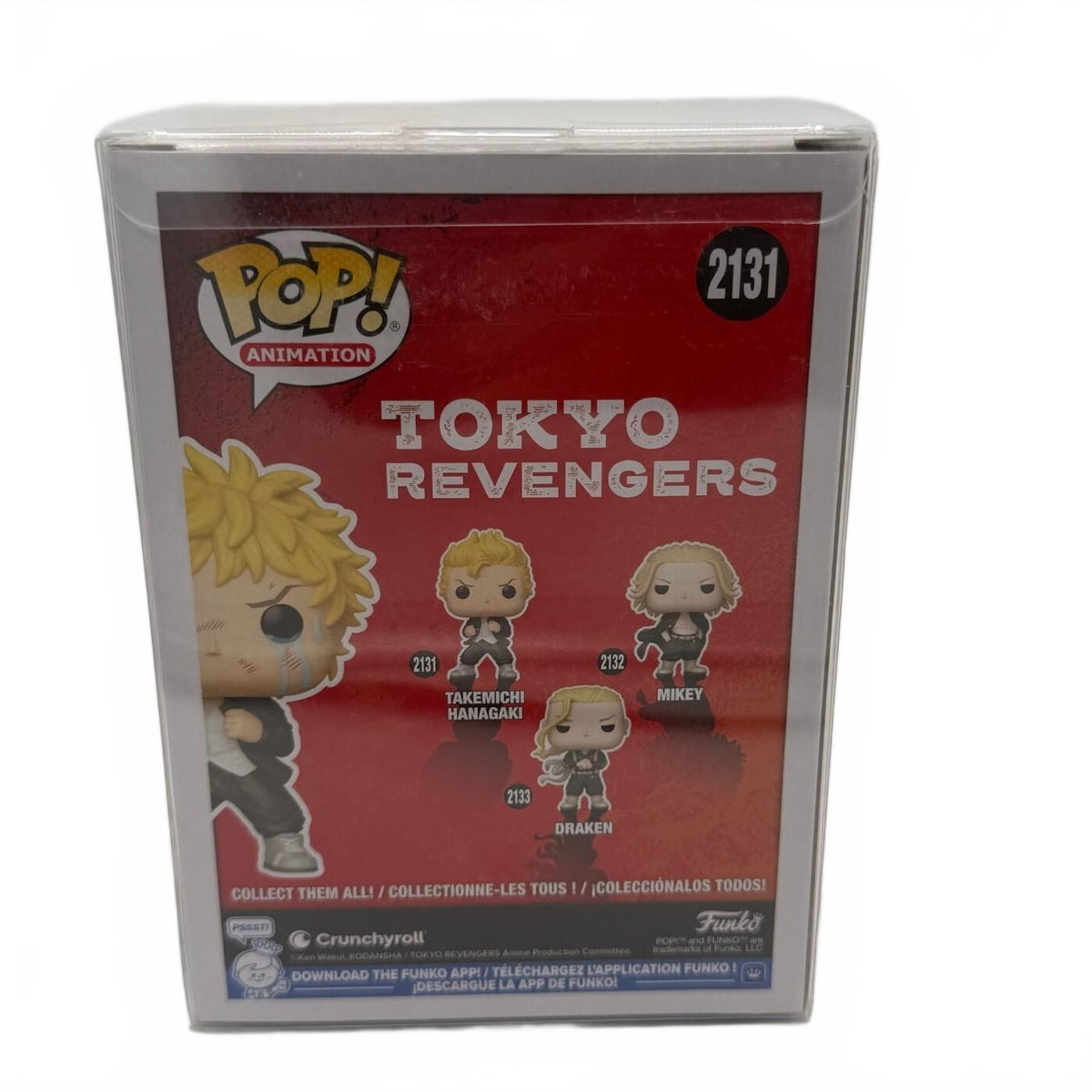 Funko Pop Takemichi Hanagaki Tokyo Revengers #2131 Signed JVA Yuuki Shin