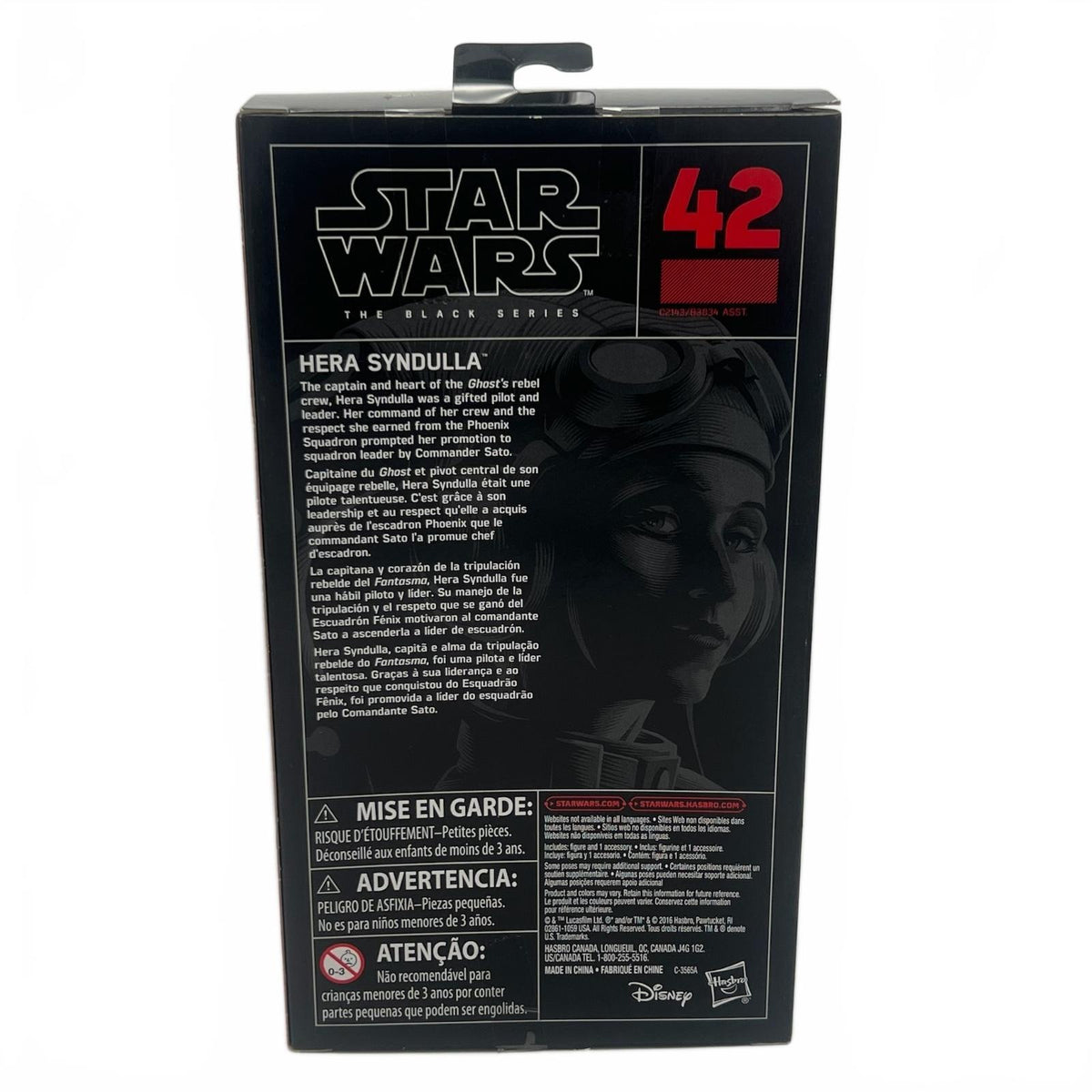 Star Wars Black Series Hera Syndulla 6” Action Figure #42