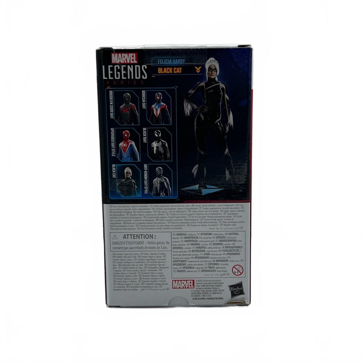 Marvel Legends Spider-Man PS5 Black Cat Felicia Hardy 6”  Action Figure