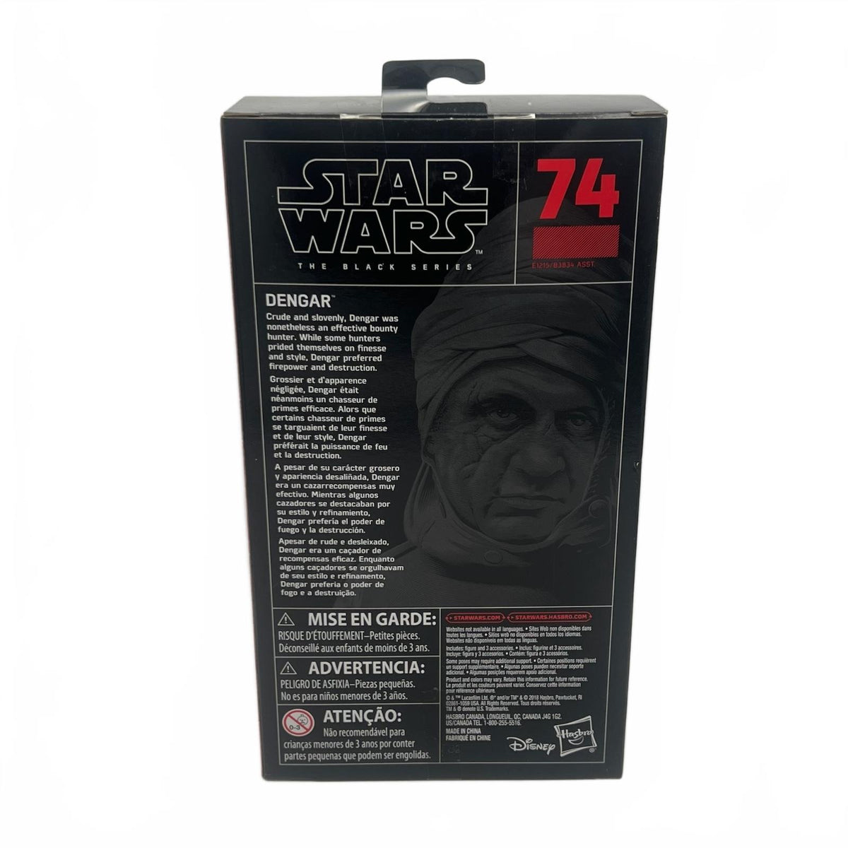 Star Wars Black Series Dengar 6” Action Figure #74