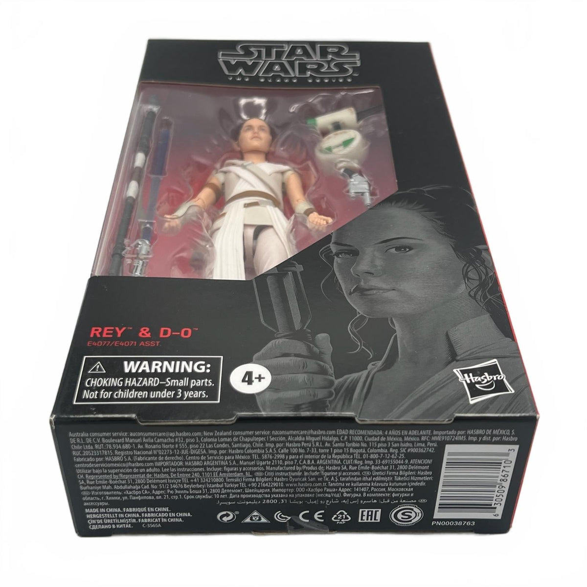 Star Wars Black Series #91 Rey & D-0 6” Action Figure