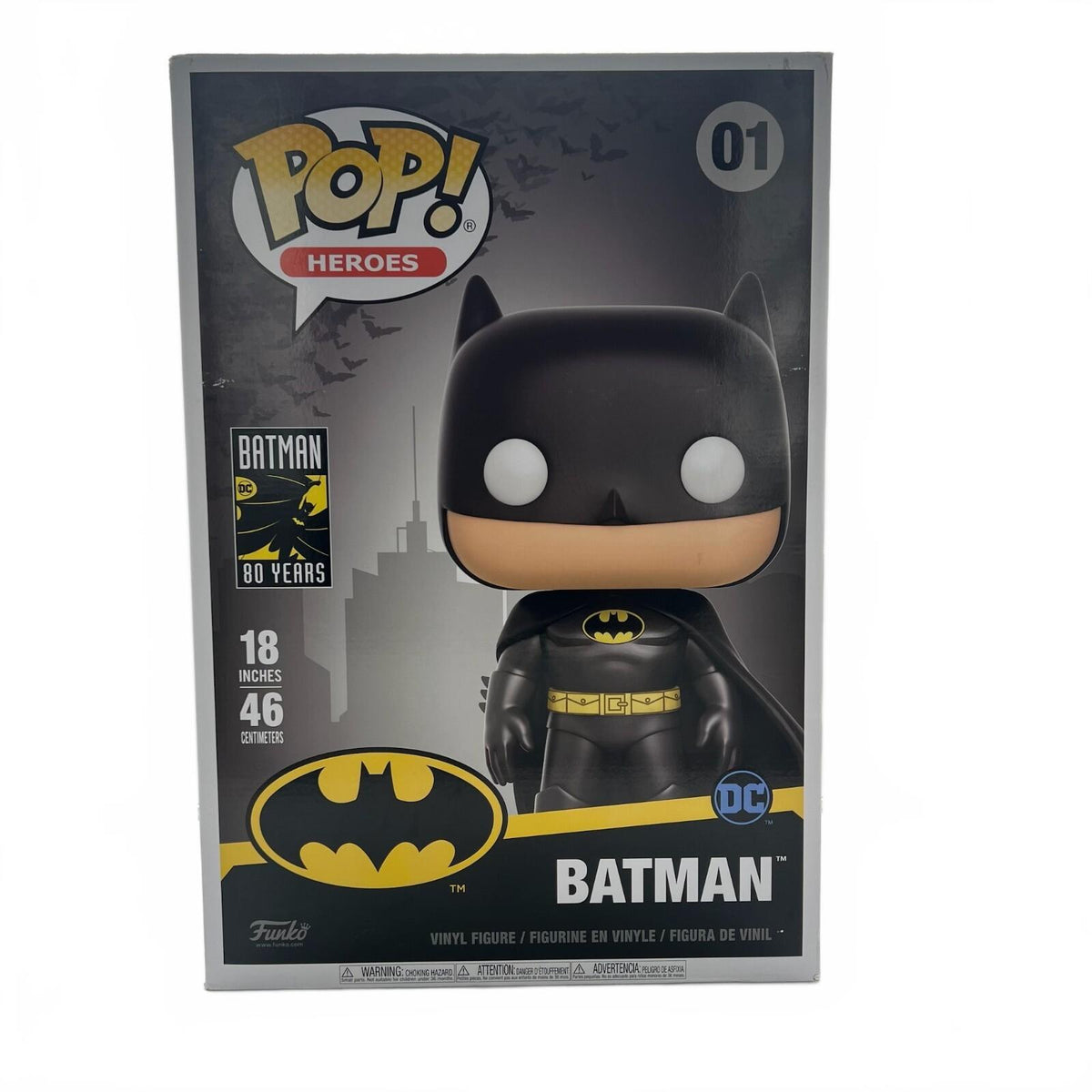 Funko Pop! Vinyl #01 Batman Mega Size 18"