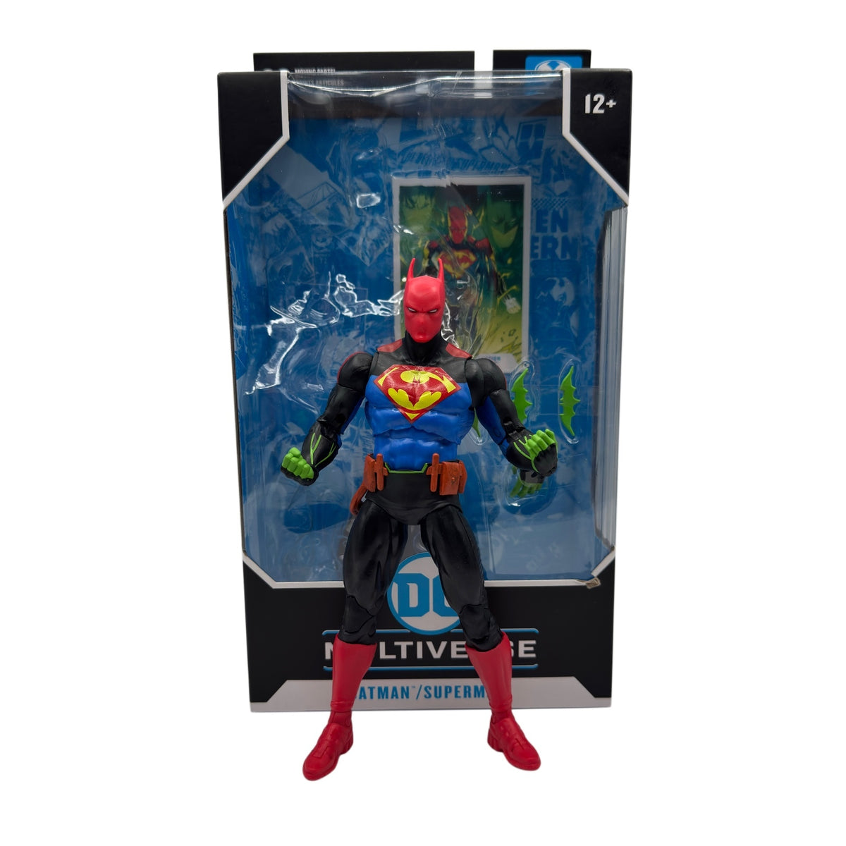 DC McFarlane Batman/Superman Fusion (B/S World's Finest) 7” Action Figure