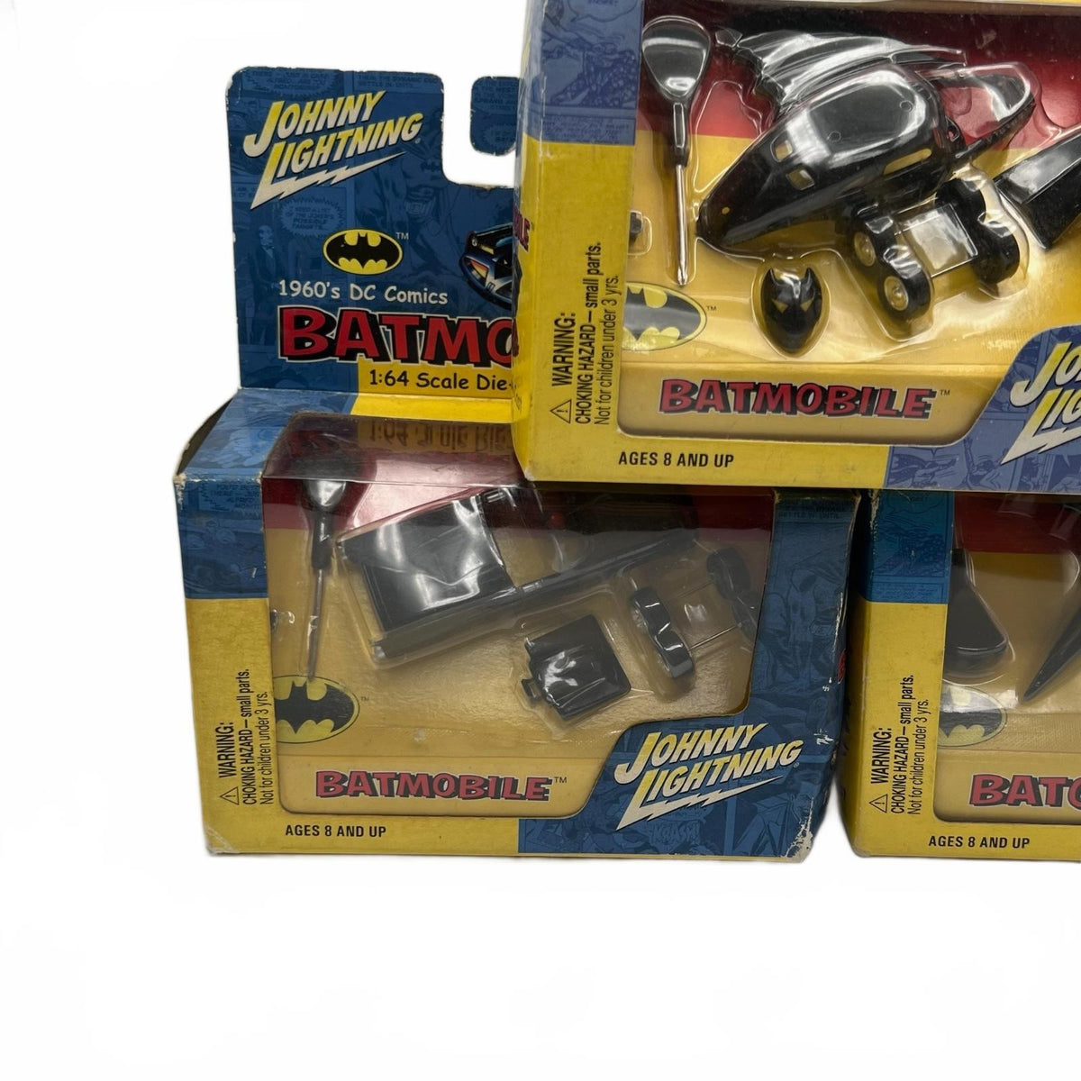 DC Johnny Lightning Batman Vehicle Lot of 1:64 Diecast Miniatures