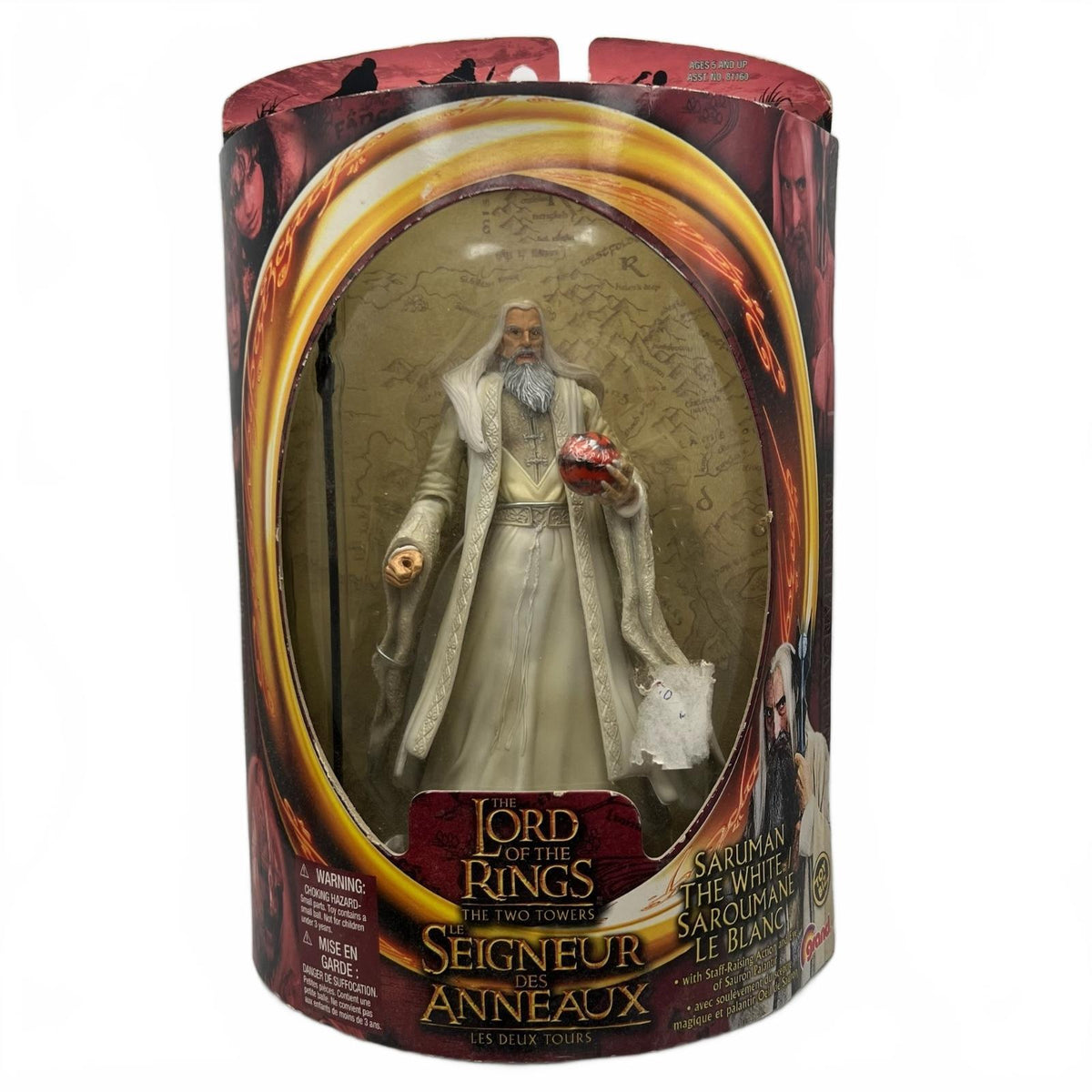 Lord of The Rings Toybiz Saruman the White (The Two Towers) 6” Action Figure