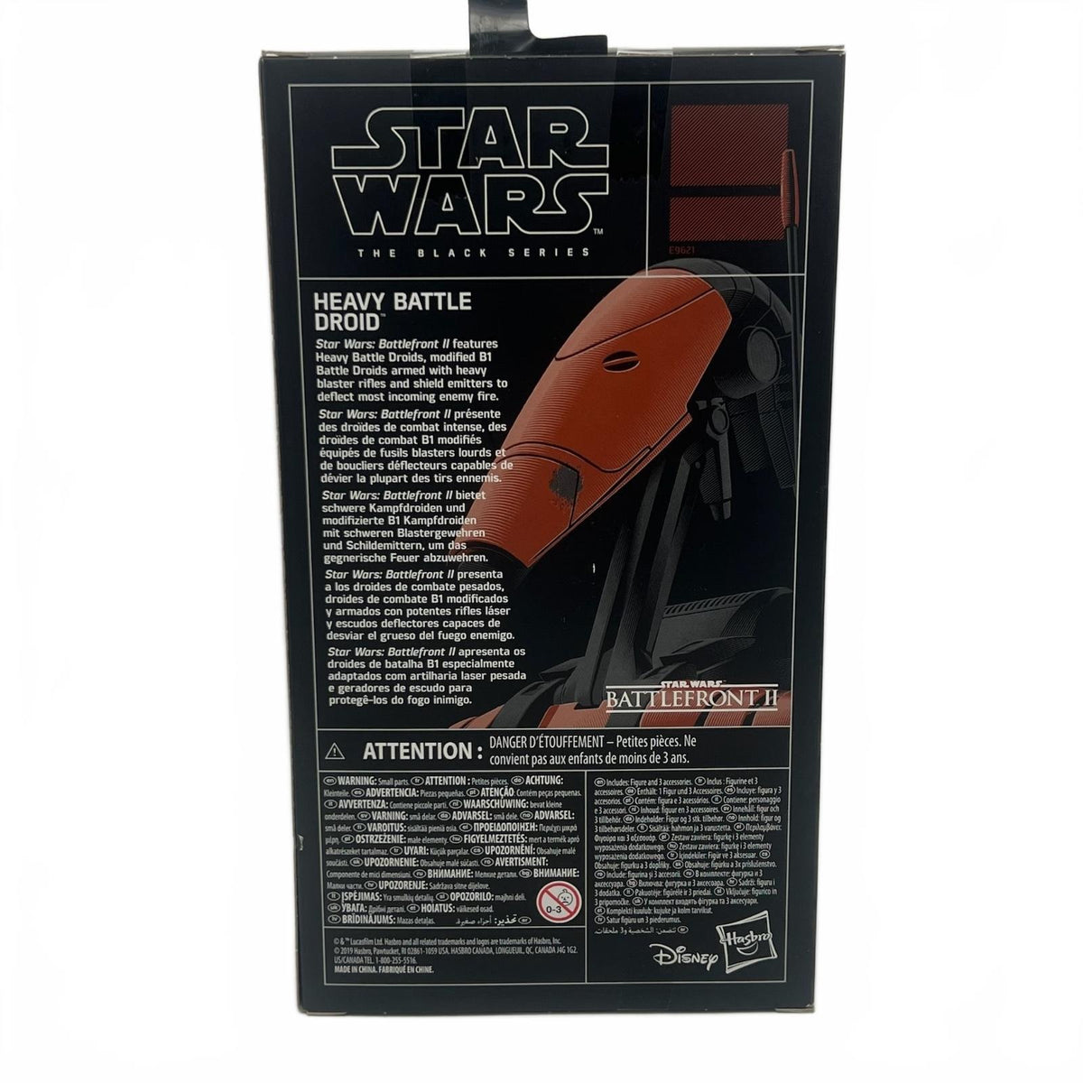 Star Wars Black Series Heavy Battle Droid (Gaming Greats) 6” Action Figure