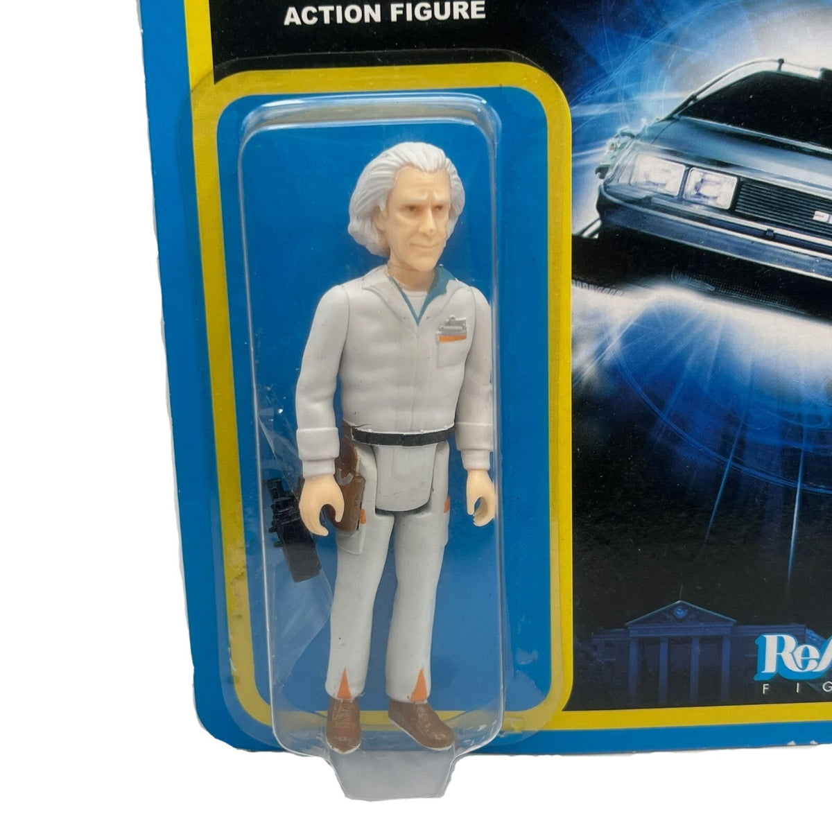 Funko ReAction Back to the Future Doc Brown 3.75" Action Figure