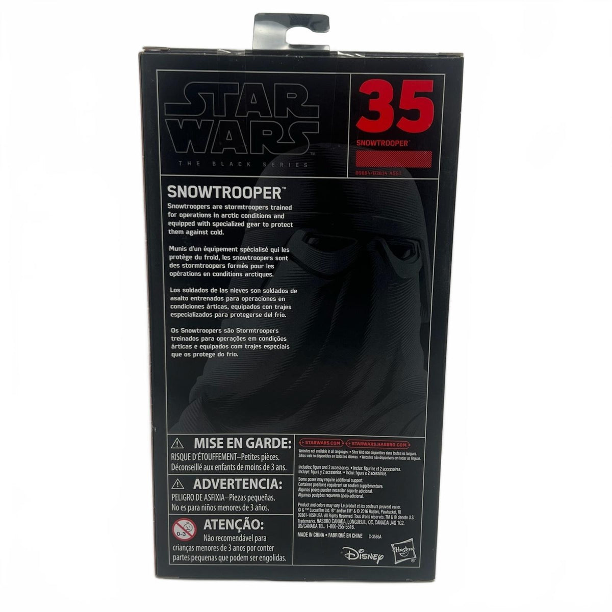 Star Wars Black Series Snow Trooper 6” Action Figure #35