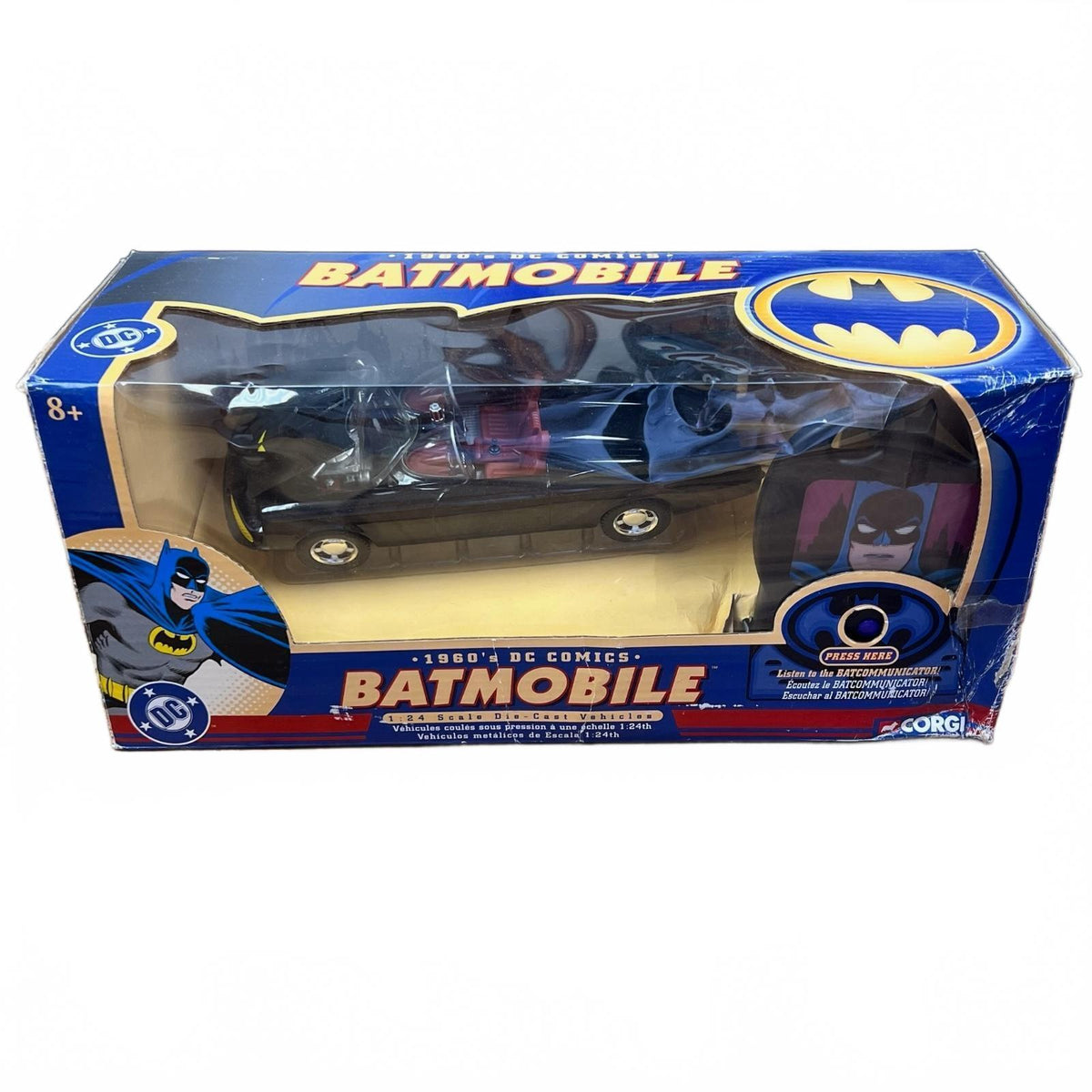 DC CORGI Batmobile (1960’s) 1:24 Scale