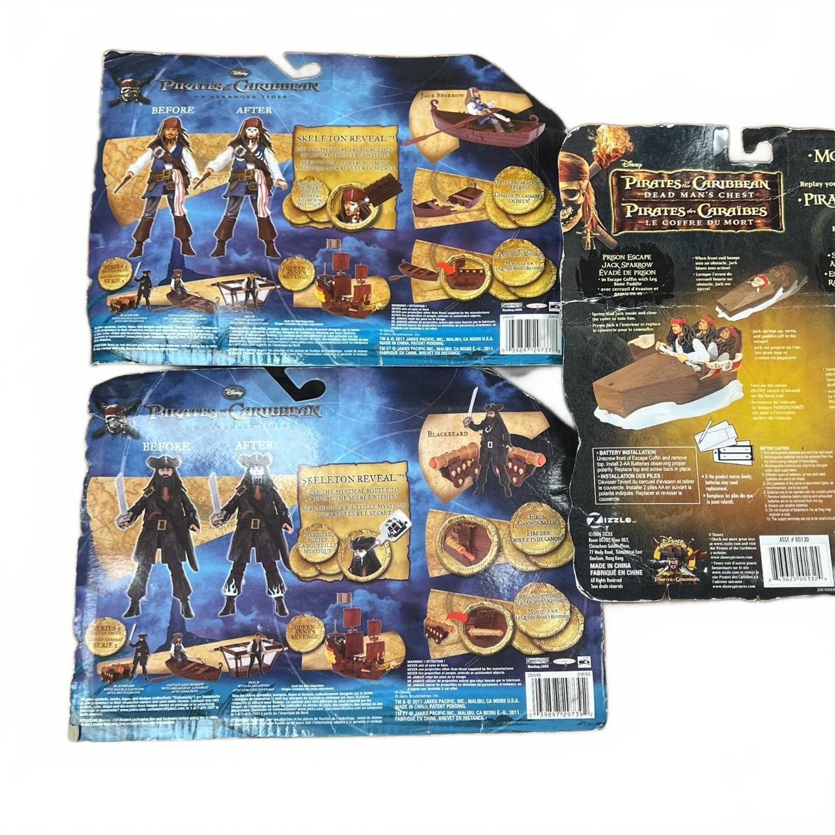 Jakks Pirates of the Caribbean Figure Lot
