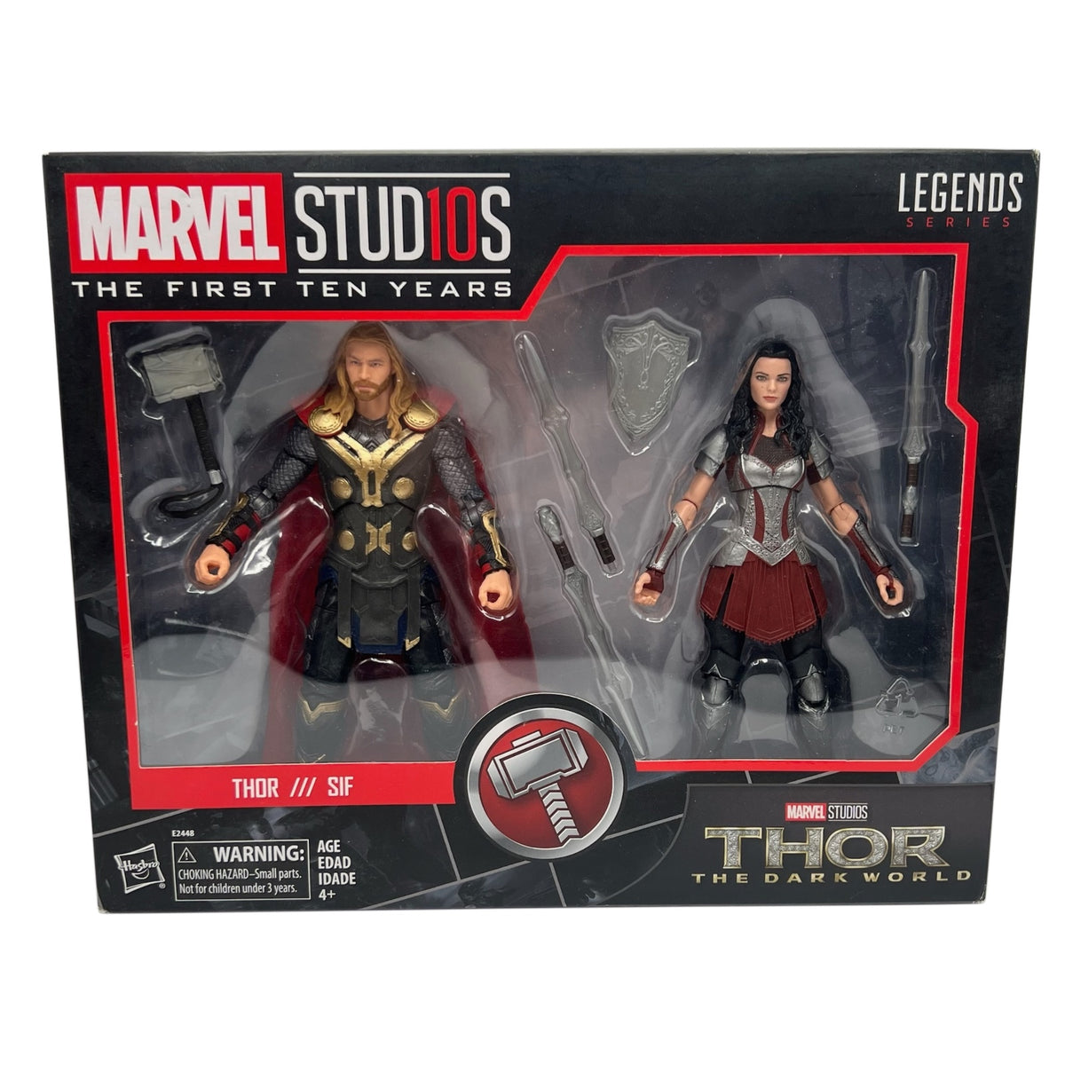 Marvel Legends Thor and Sif Two-Pack (Marvel 10 years) 6” Action Figure