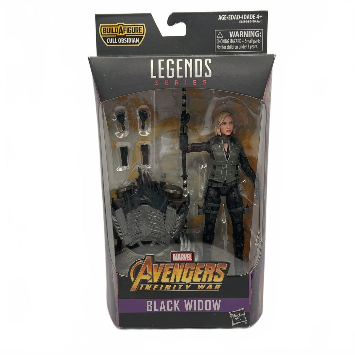 Marvel Legends Black Widow (Cull Obsidian BAF) 6” Action Figure