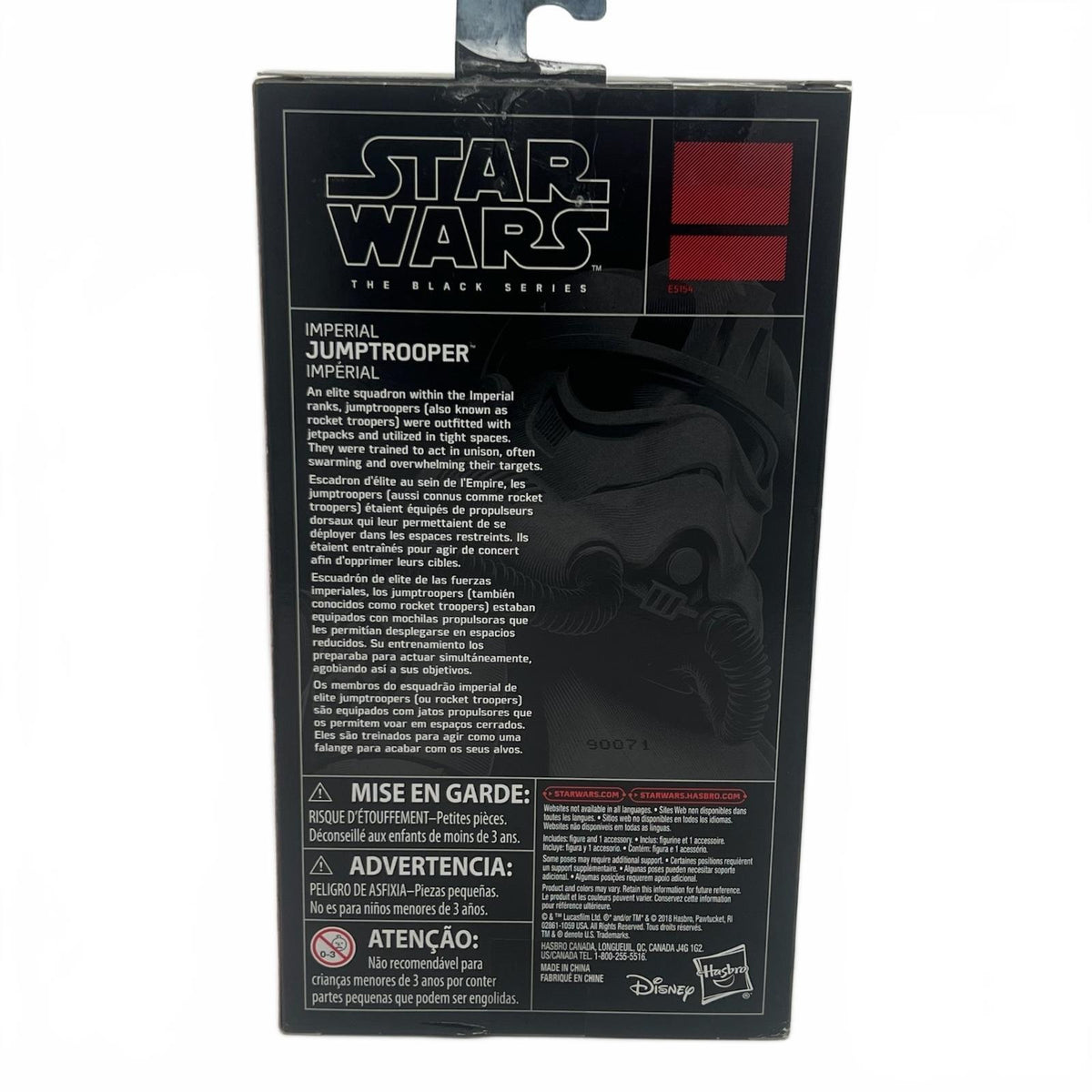 Star Wars Black Series Imperial Jump Trooper 6” Action Figure