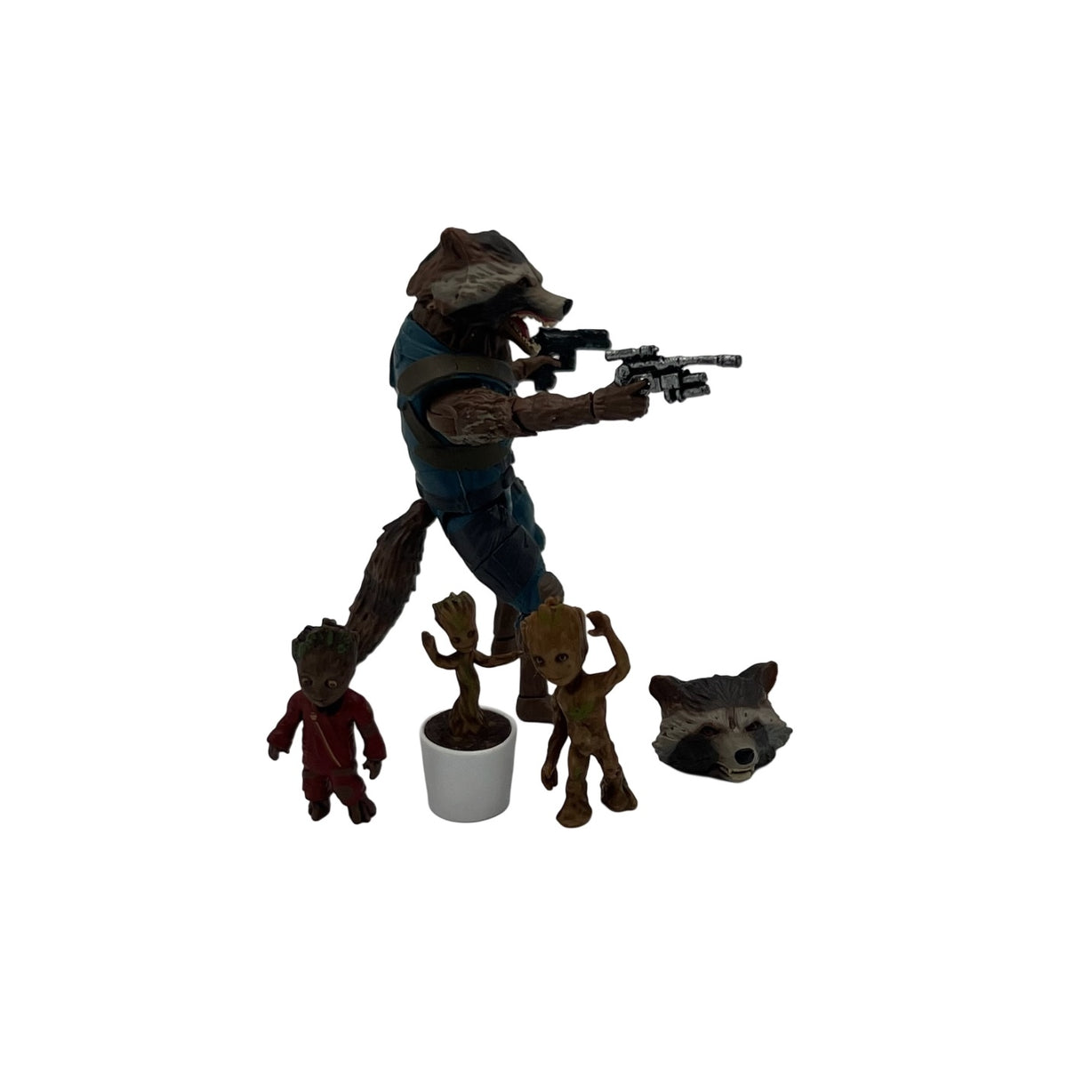 Hasbro Marvel Legends Rocket Raccoon and Groot Mantis BAF Action Figure
