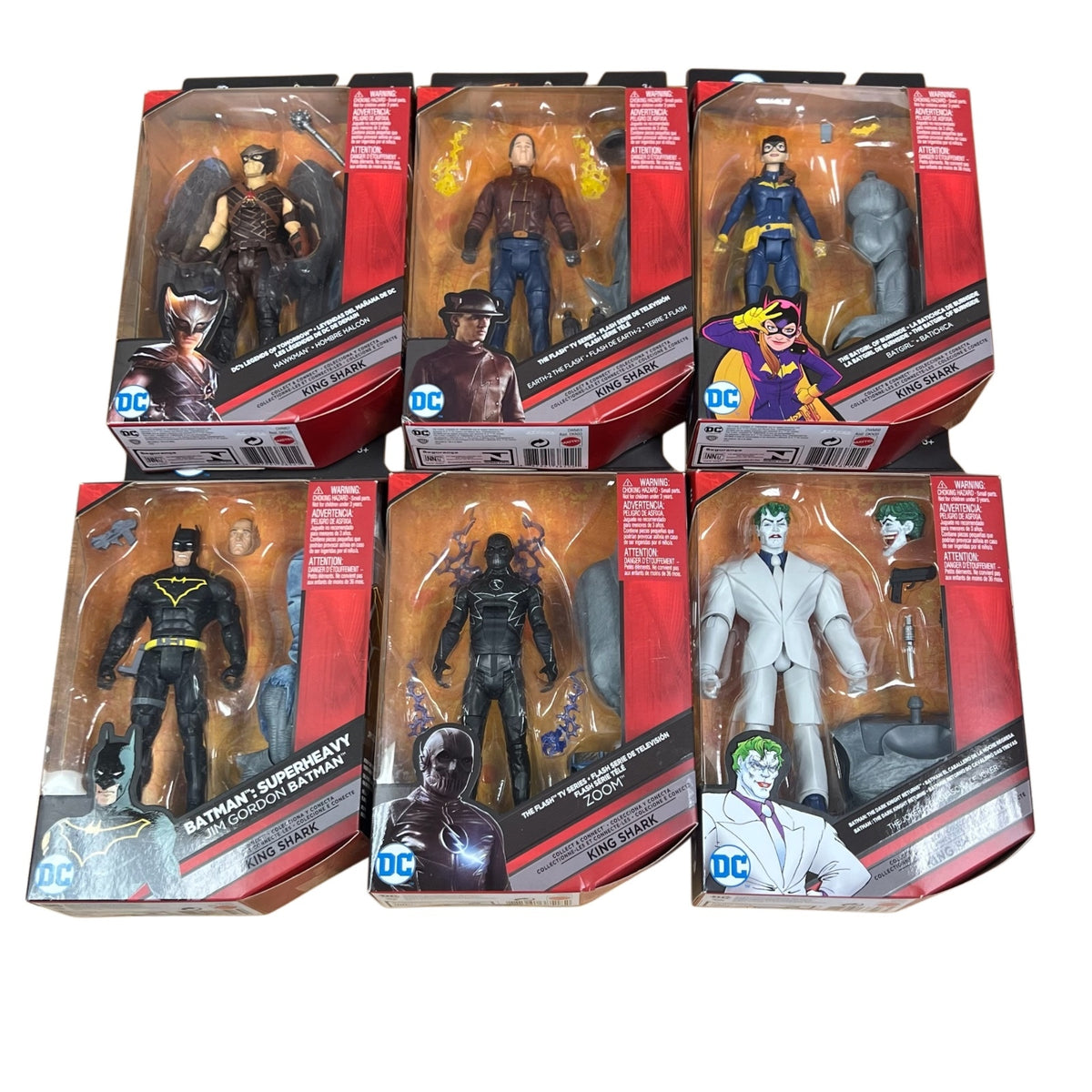DC Multiverse King Shark BAF Lot 6” Action Figure