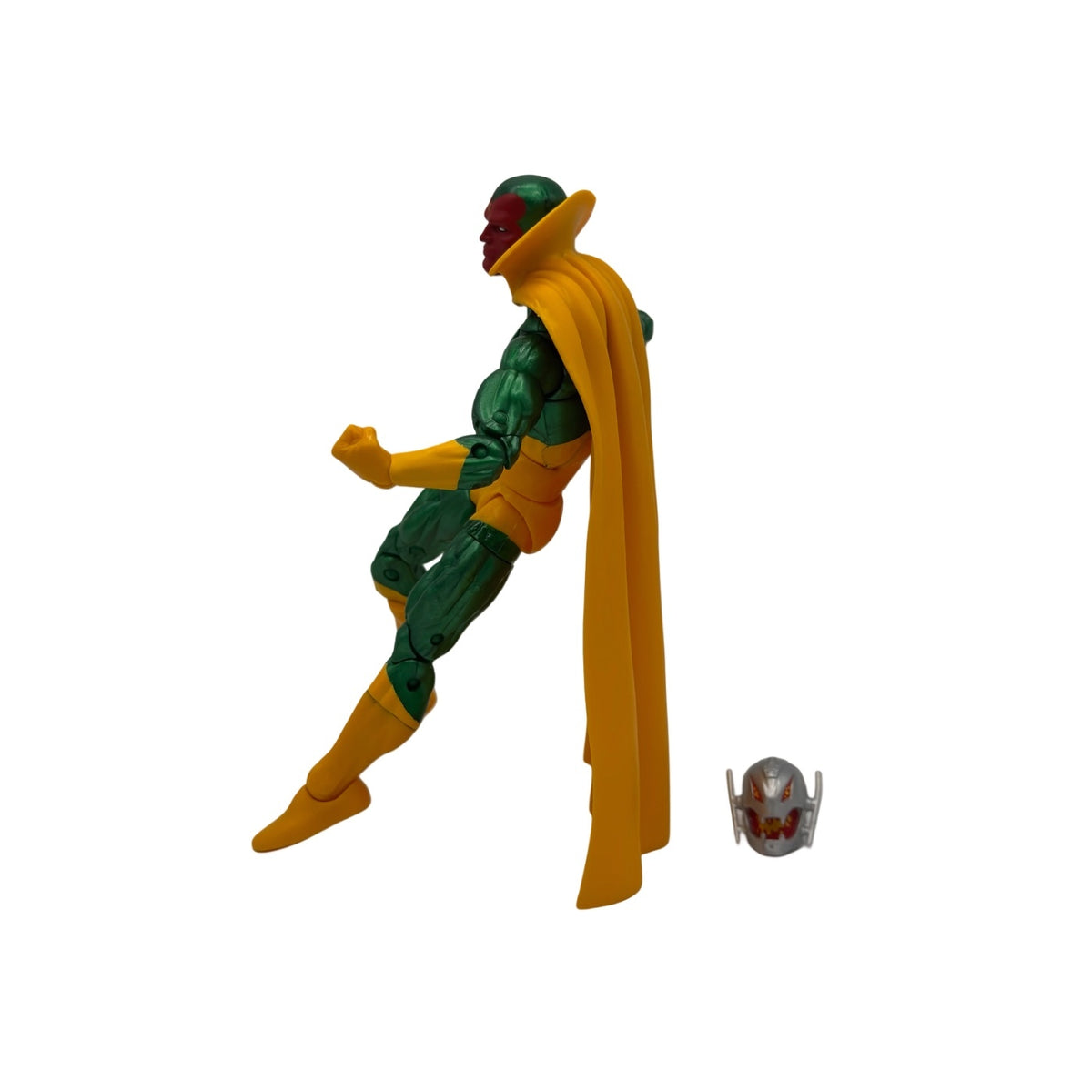 Hasbro Marvel Legends Retro Card The Vision (BAF Ultron Wave)  6” Action Figure
