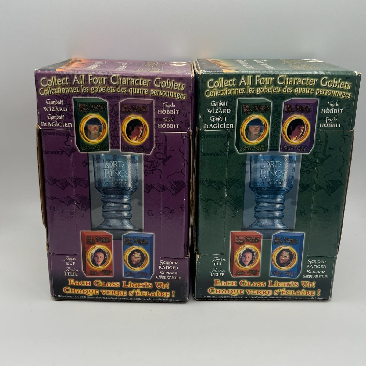 Lord of The Rings Frodo and Gandalf cup set
