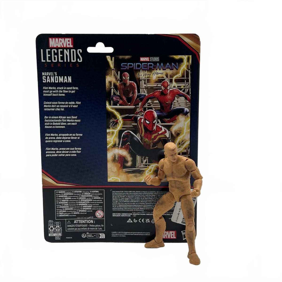 Marvel Legends Sandman (Spider-Man: No Way Home) 6” Action Figure
