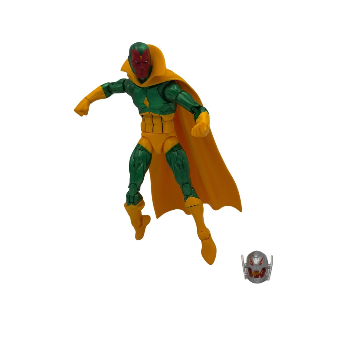 Hasbro Marvel Legends Retro Card The Vision (BAF Ultron Wave)  6” Action Figure