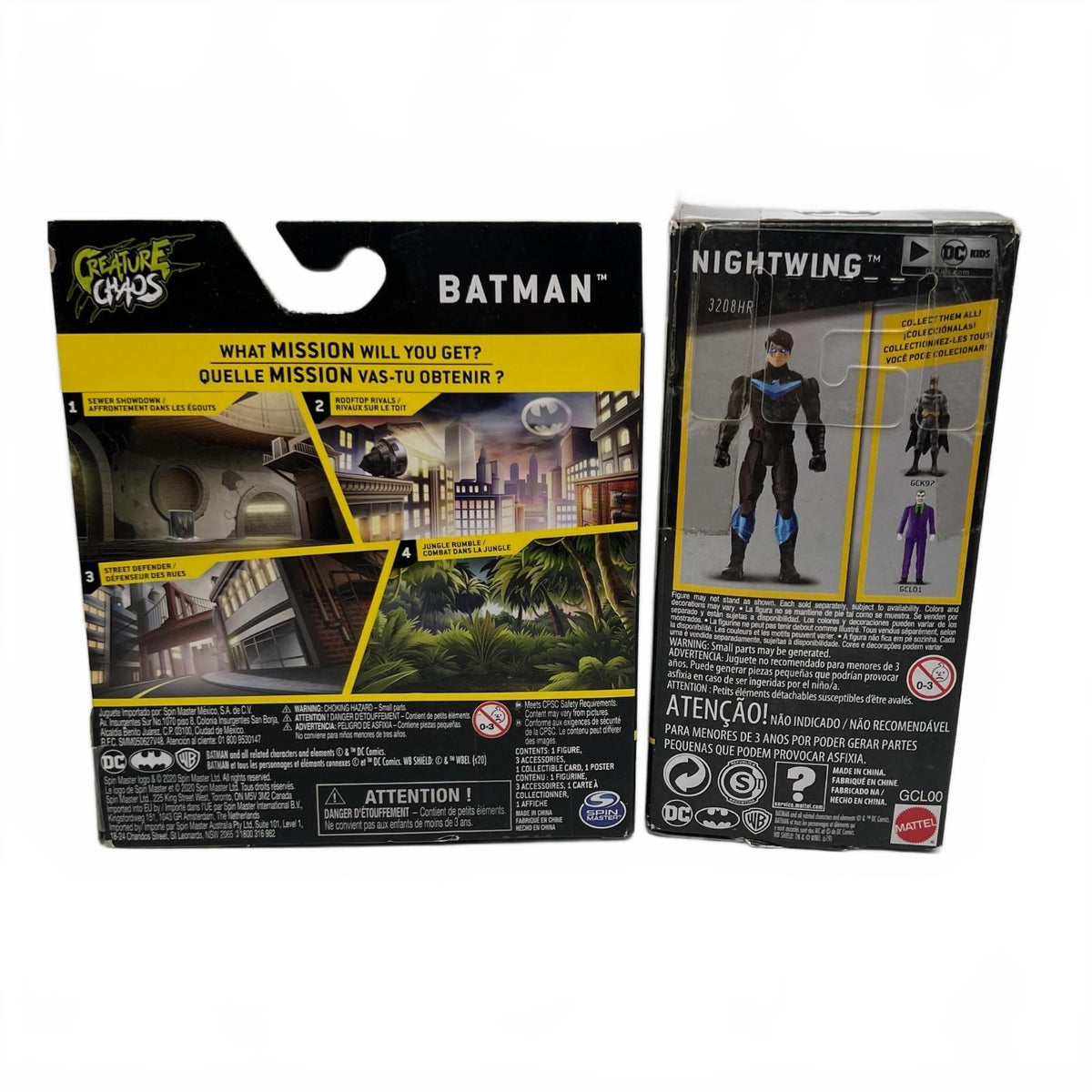 DC Batman and Nightwing Lot