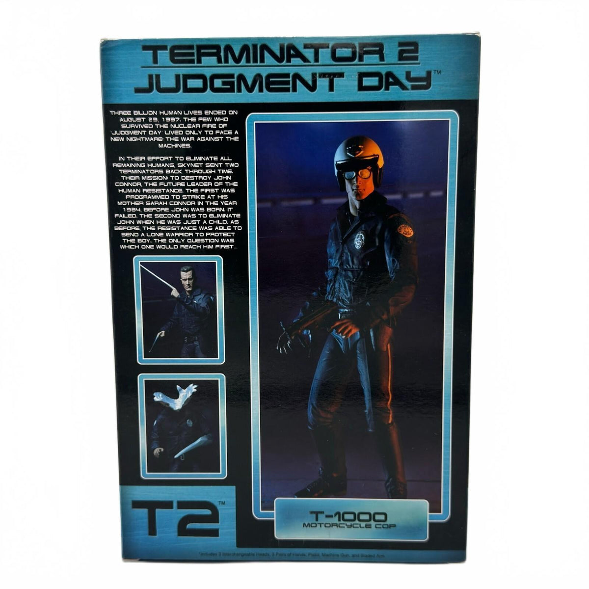 NECA T-1000 Motorcycle Cop (Terminator 2 Judgement Day) 7” Action Figure