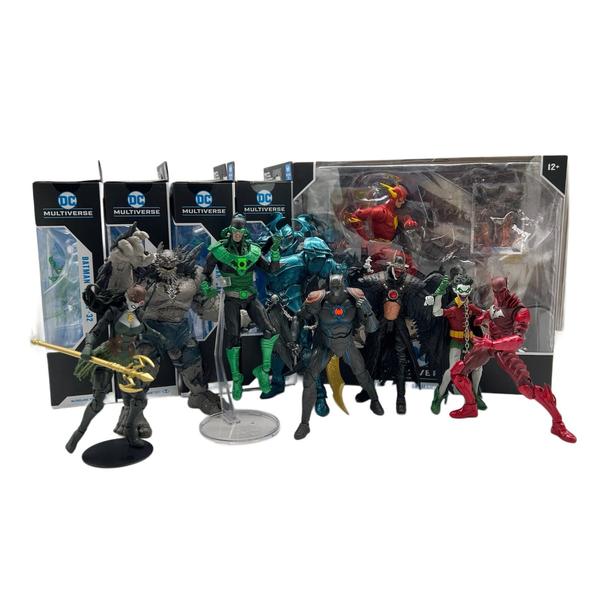 DC McFarlane Batman (Dark Knights: Metal) Lot of 9 7” Action Figures