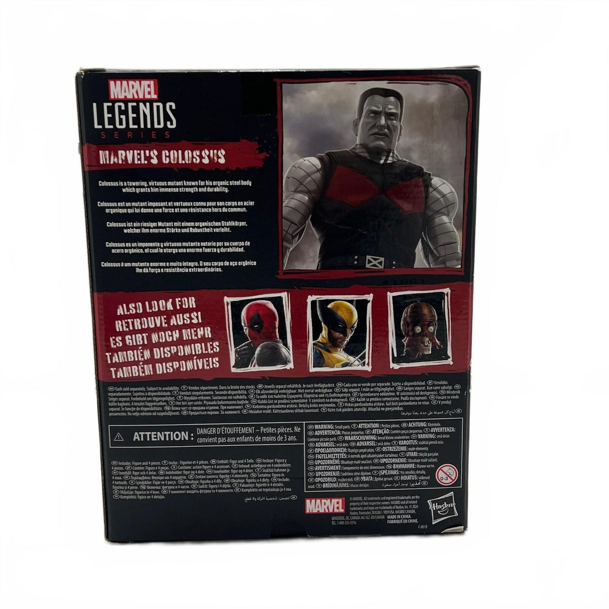 Marvel Legends Colossus (Deadpool Legacy Collection) 6” Action Figure