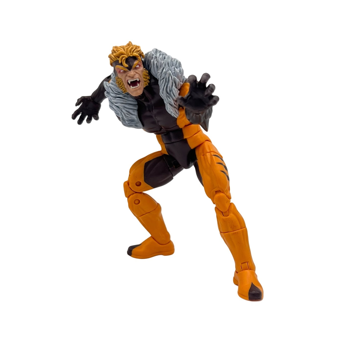 Hasbro Marvel Legends Sabretooth Action Figure (Apocalypse BAF Series 2018)