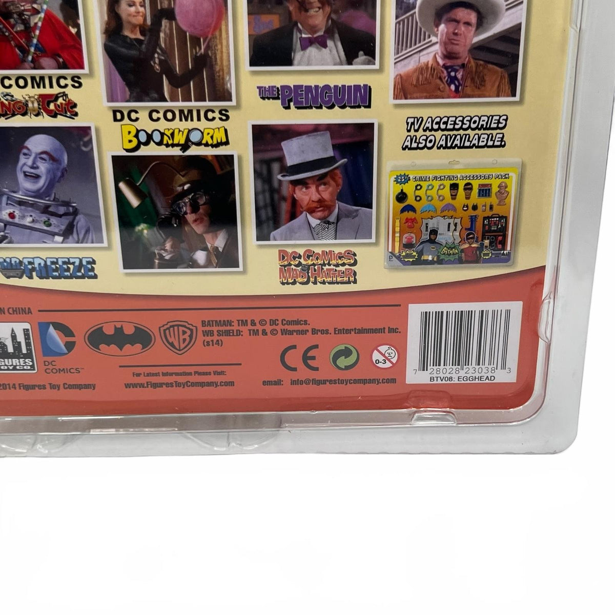 DC Batman Classic TV Series Egghead 8” Action Figure