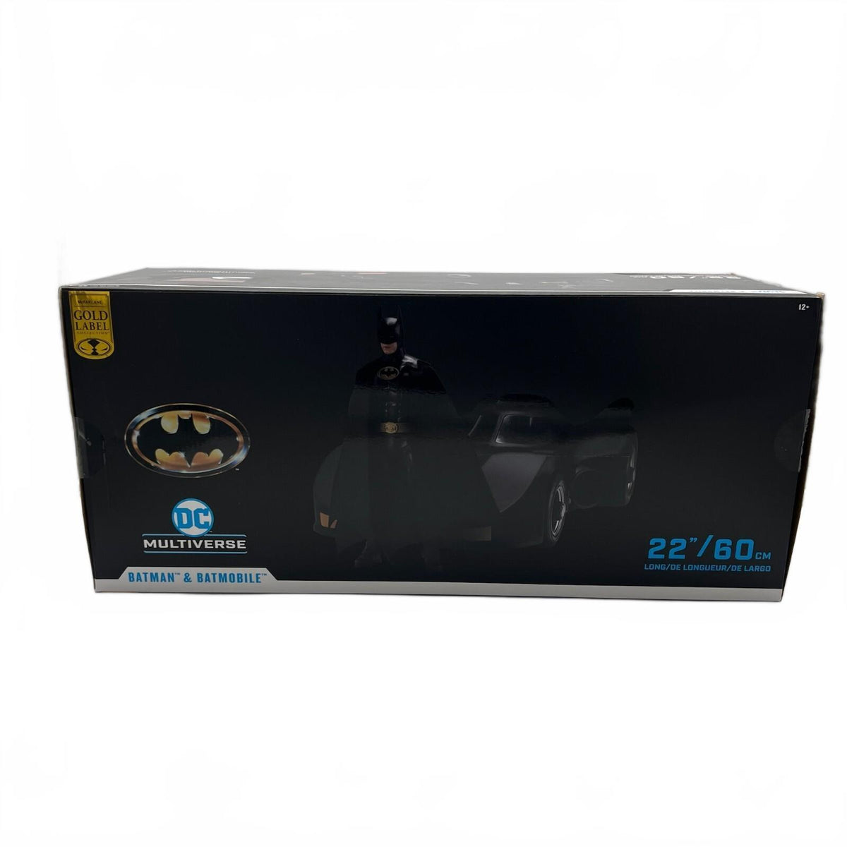 DC McFarlane Batmobile (Batman 1989) With Batman 7” Action Figure