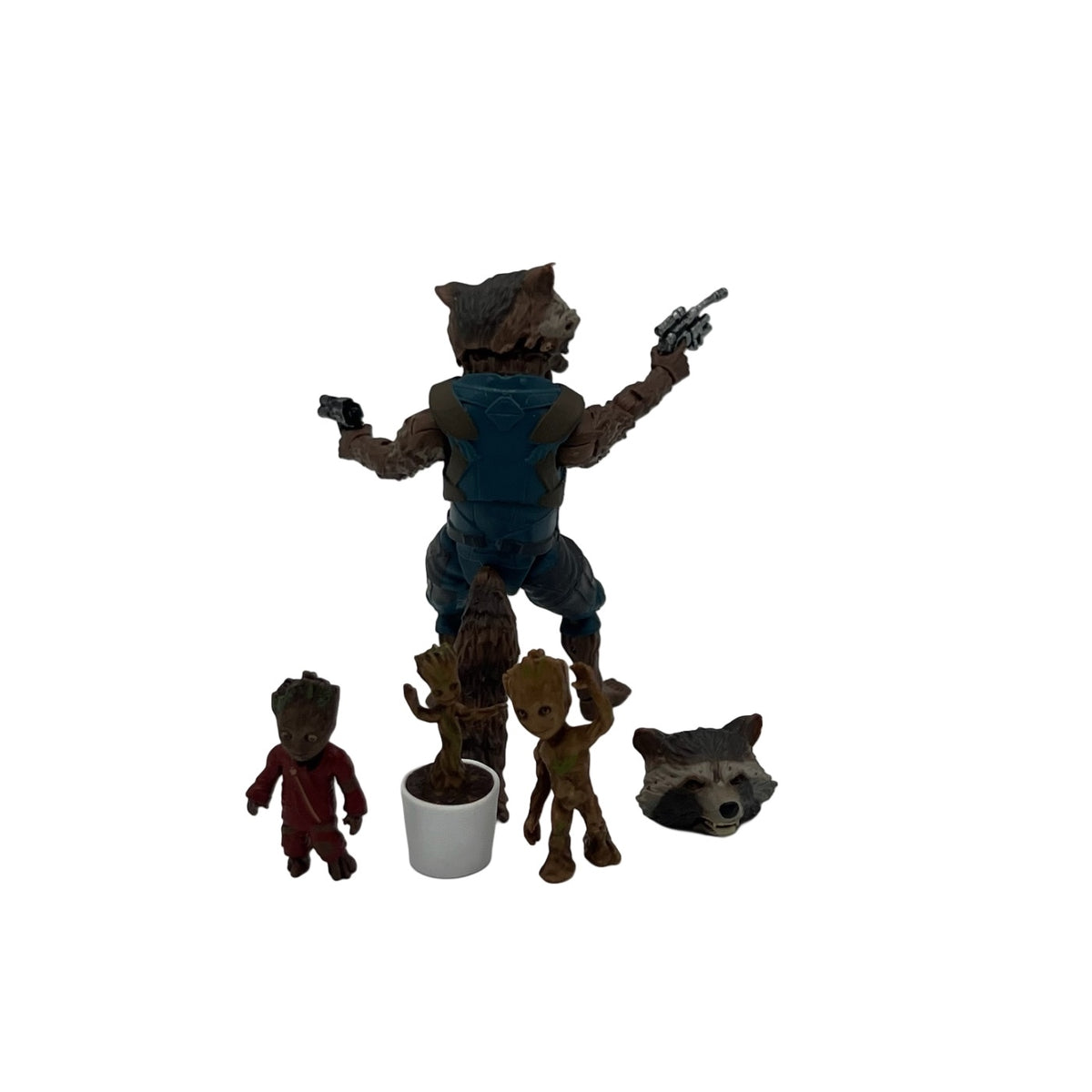 Hasbro Marvel Legends Rocket Raccoon and Groot Mantis BAF Action Figure