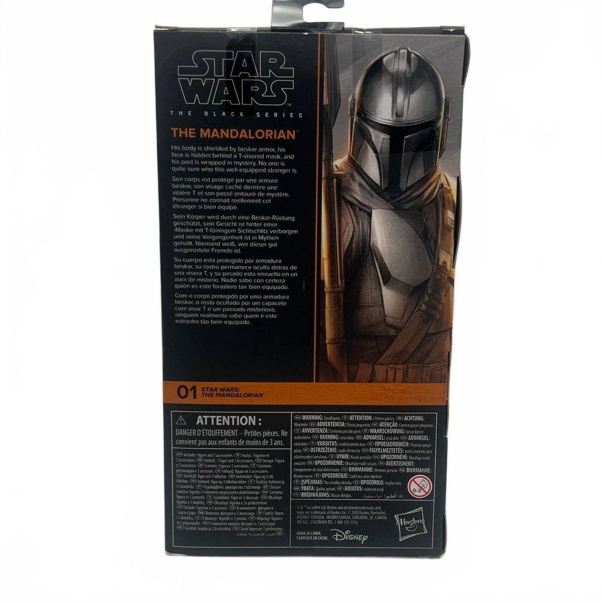 Hasbro Star Wars Black Series The Mandalorian (Beskar Armor) 6" Action Figure
