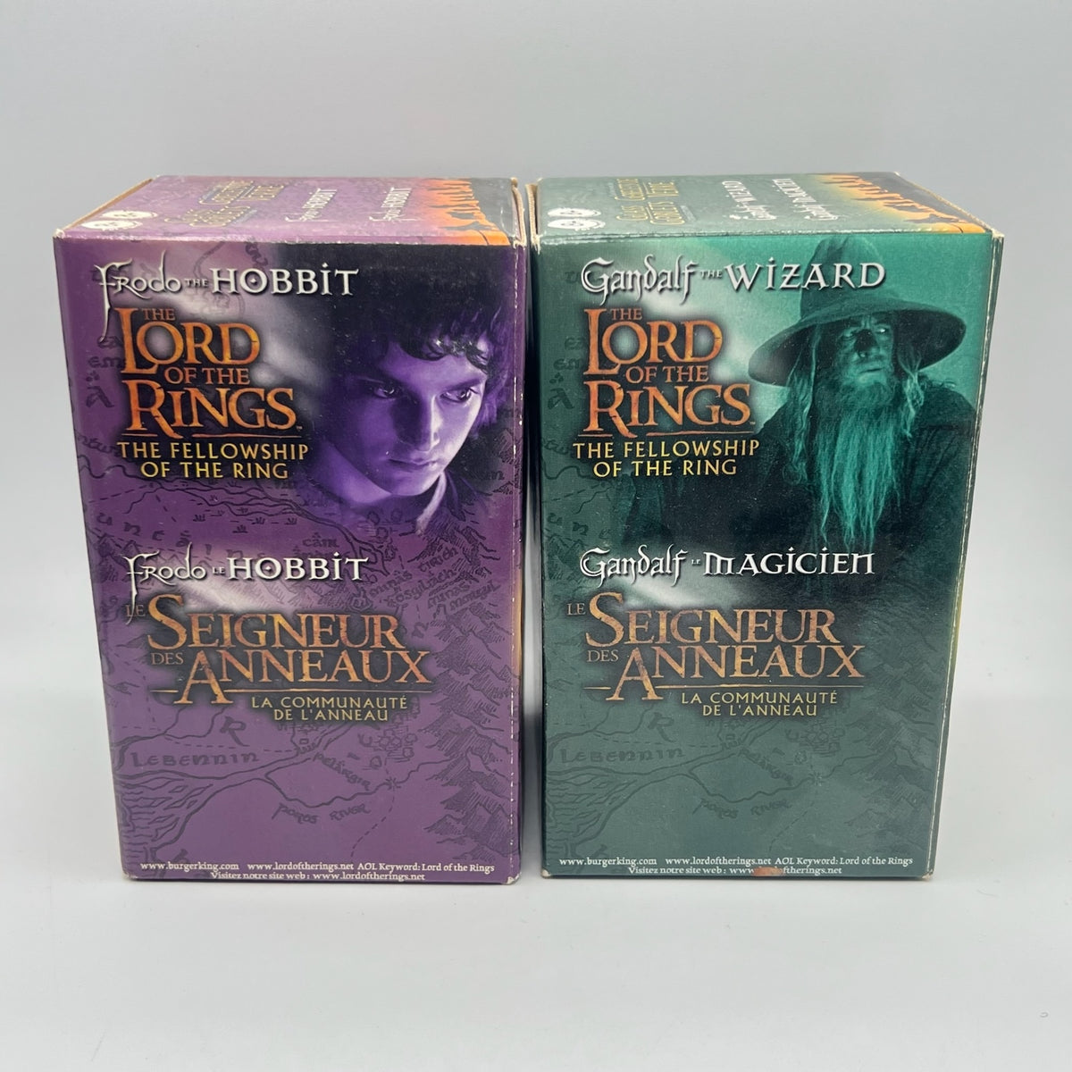 Lord of The Rings Frodo and Gandalf cup set
