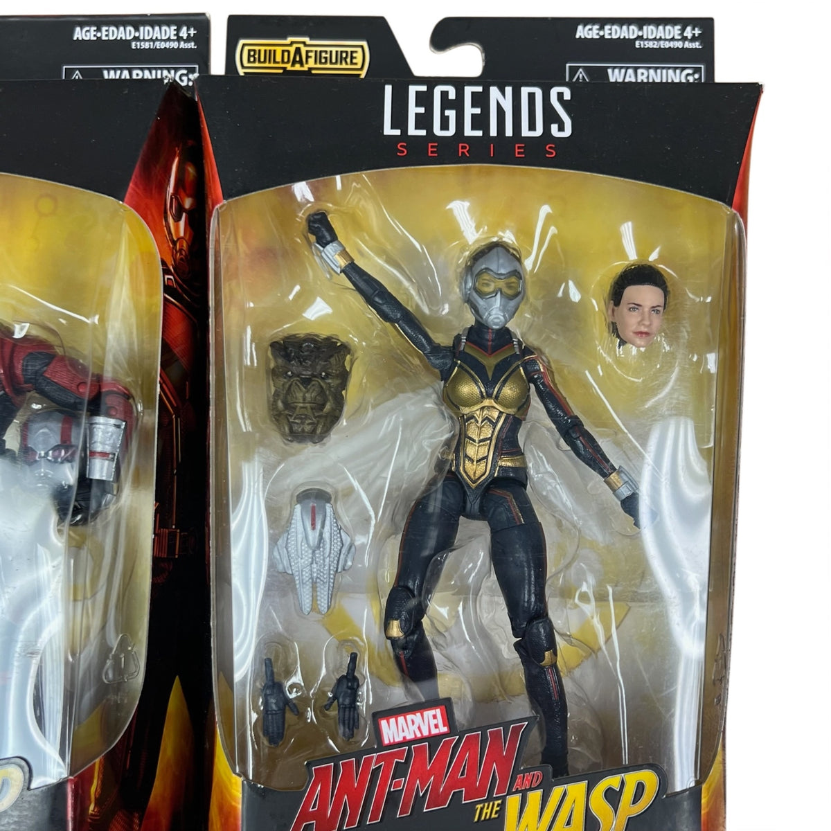Marvel Legends Ant-Man and Wasp (Cull Obsidian BAF) 6”  Action Figure