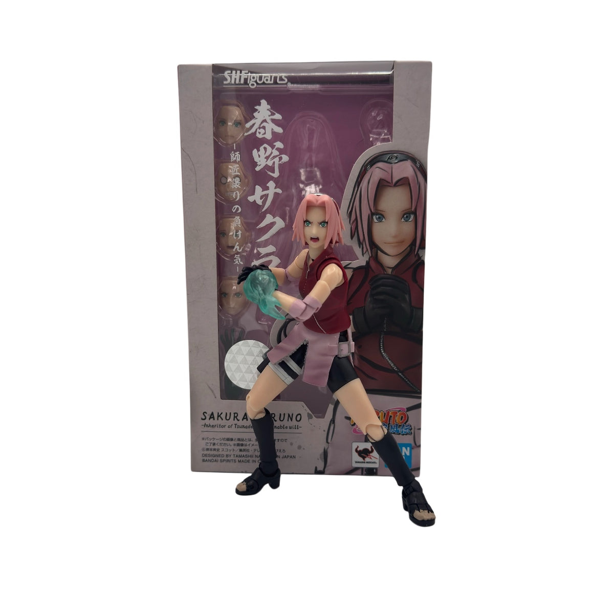S.H.Figuarts Sakura Haruno Inheritor of Tsunade's Indominable Will 6" Figure