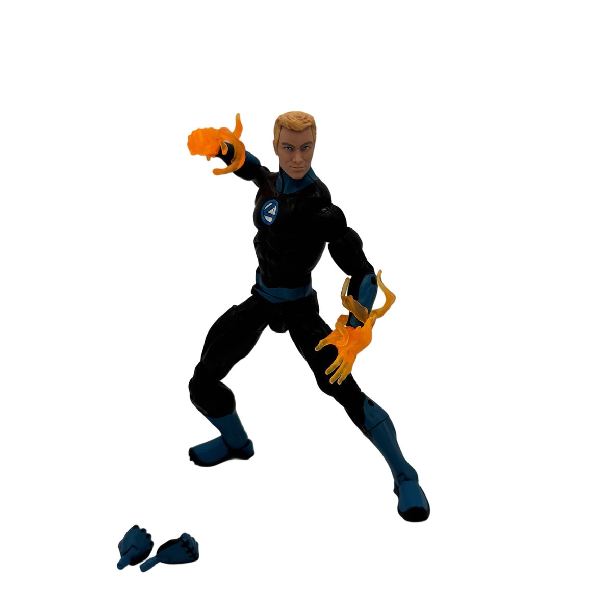Marvel Legends Series Human Torch Johnny Storm (Super Skrull BAF Wave)