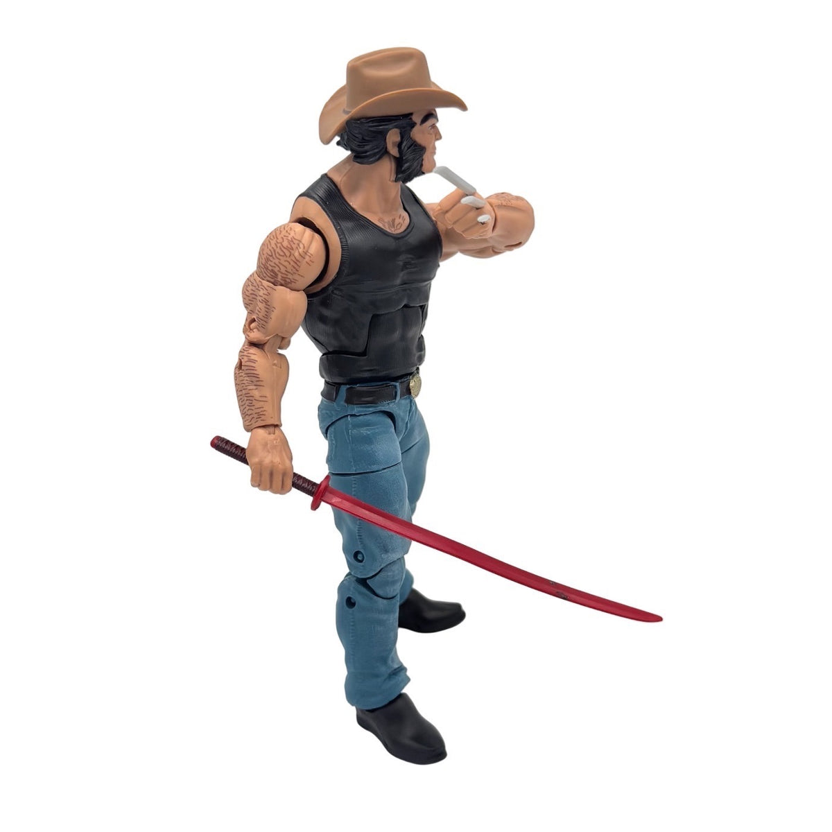 Hasbro Marvel Legends  80th Anniversary  Cowboy Logan Wolverine 6” Action Figure