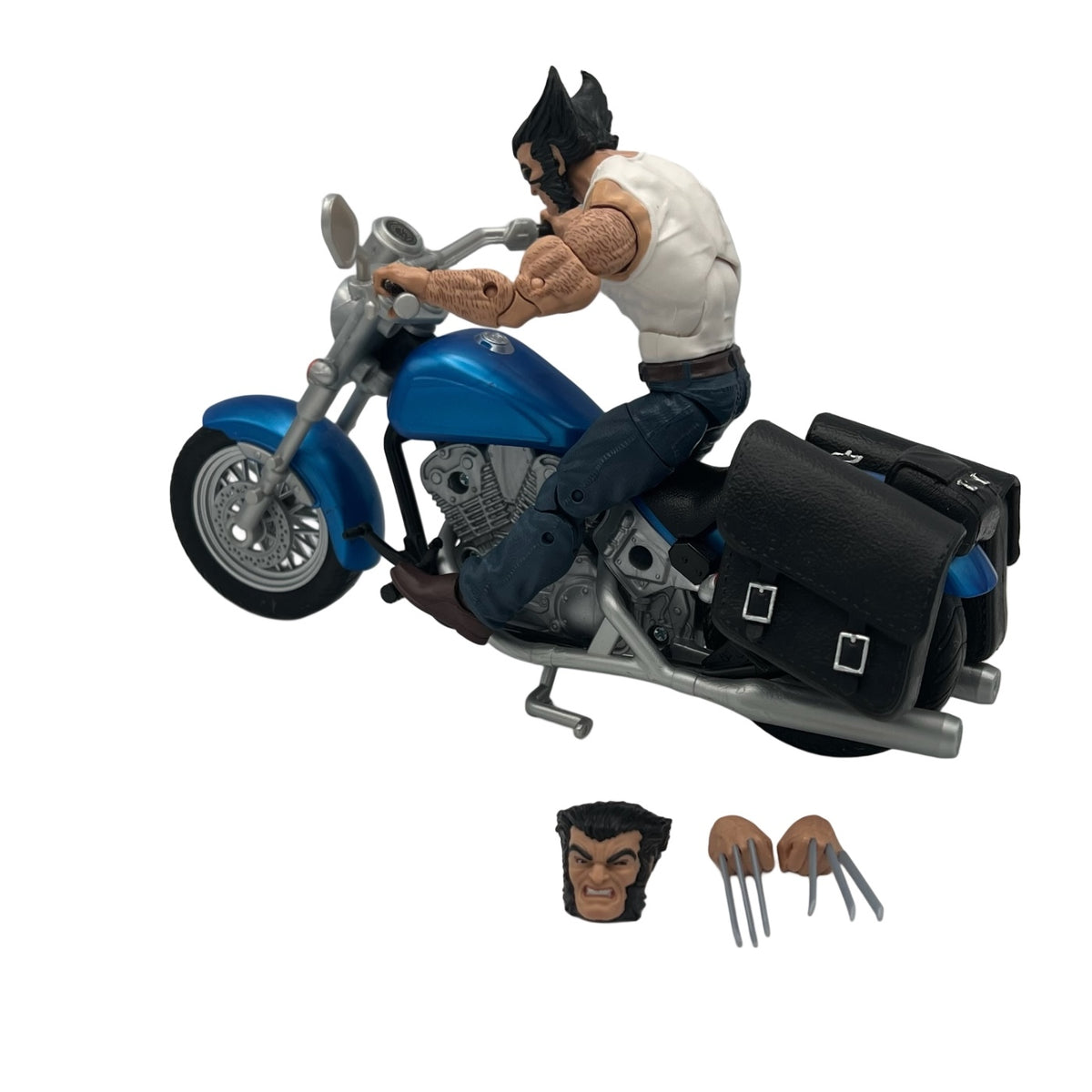 Marvel Legends Wolverine Deluxe (with Motorcycle) 6” Figure