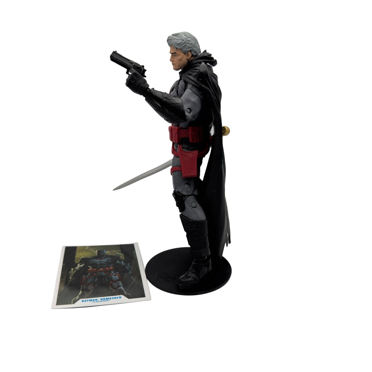 DC McFarlane Batman Unmasked Flashpoint (Thomas Wayne) 7” Action Figure