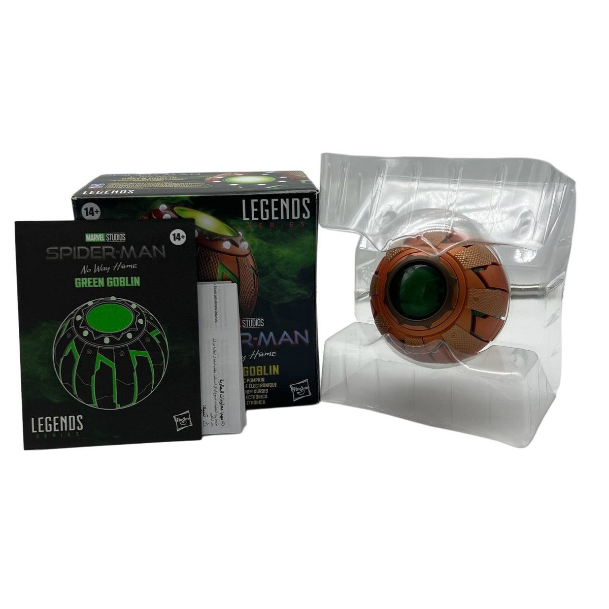 Marvel Legends Green Goblin Pumpkin Bomb (Spider-Man: No Way Home) *TESTED & WORKING*