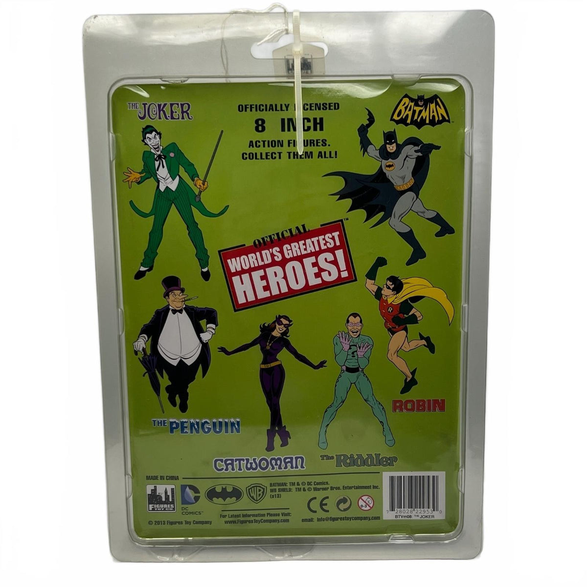 DC World’s Greatest Heroes! Joker 8” Action Figure