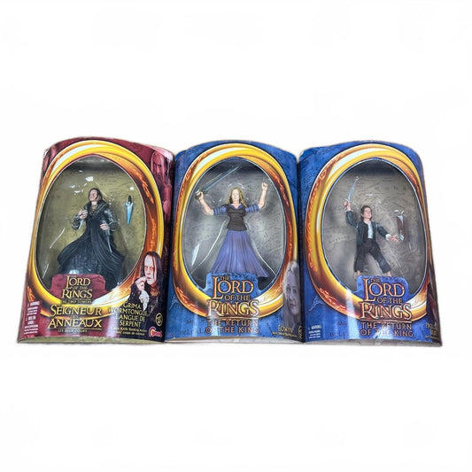 Lord of The Rings Toybiz 3 Figure Lot (The Return of the King) 6” Action Figure