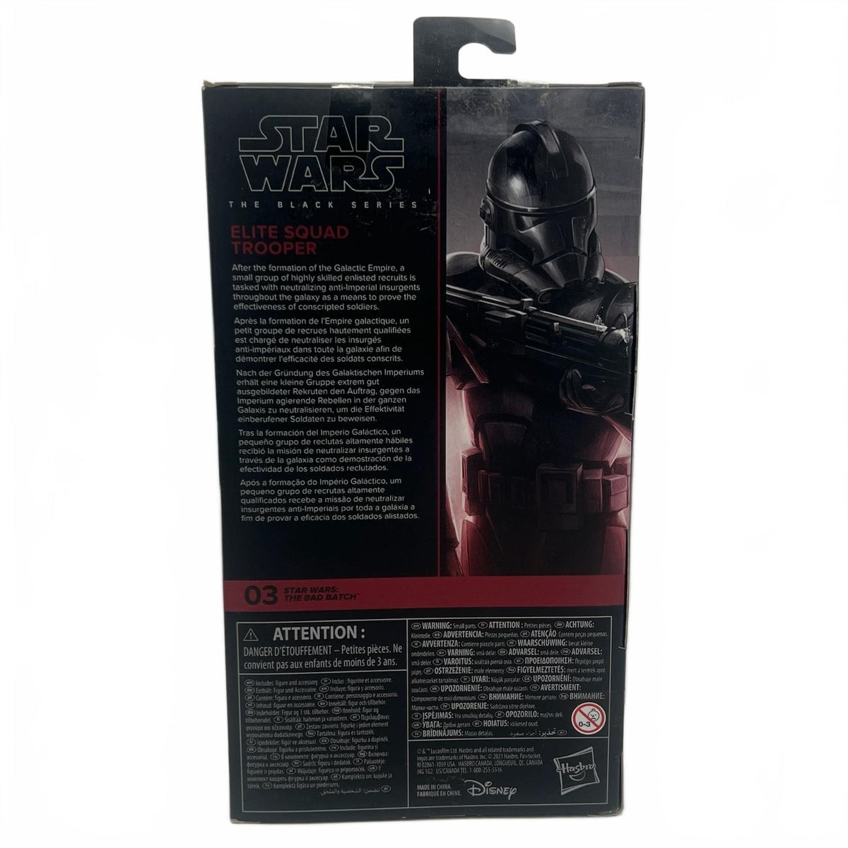 Star Wars Black Series Elite Squad Trooper 6” Action Figure The Bad Batch