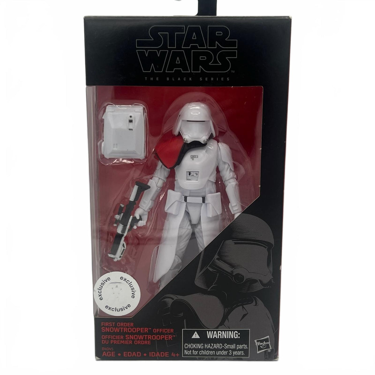 Hasbro Star Wars Black Series First Order Snow Trooper Officer 6” Action Figure