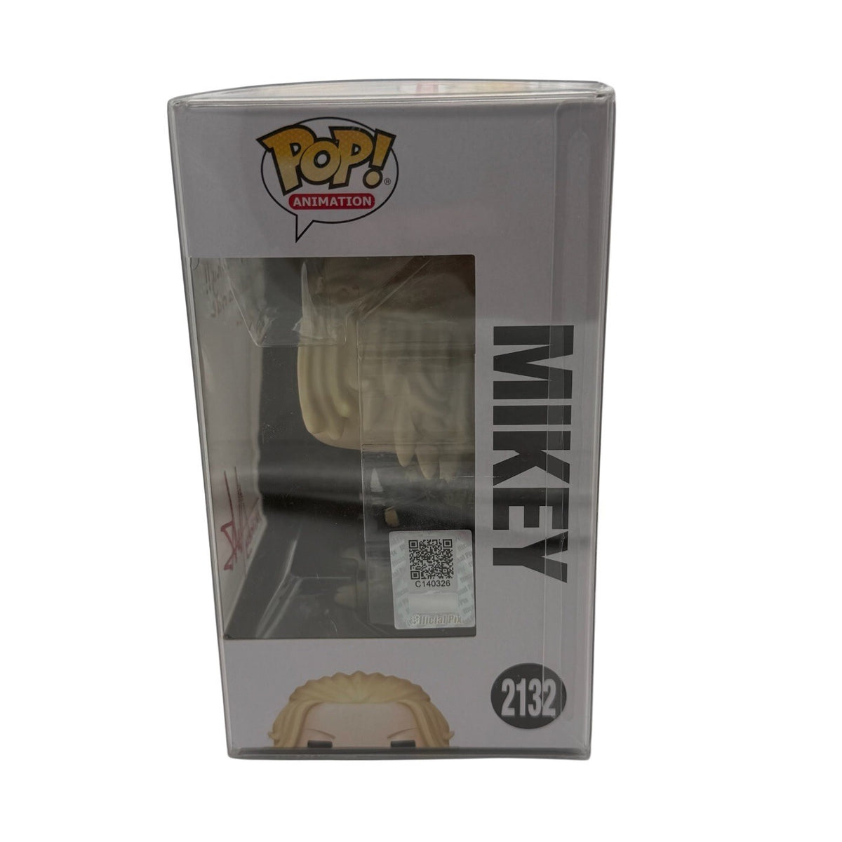Tokyo Revengers Mikey Funko Pop! Vinyl #2132 Signed & Quoted Aleks Le w Cert