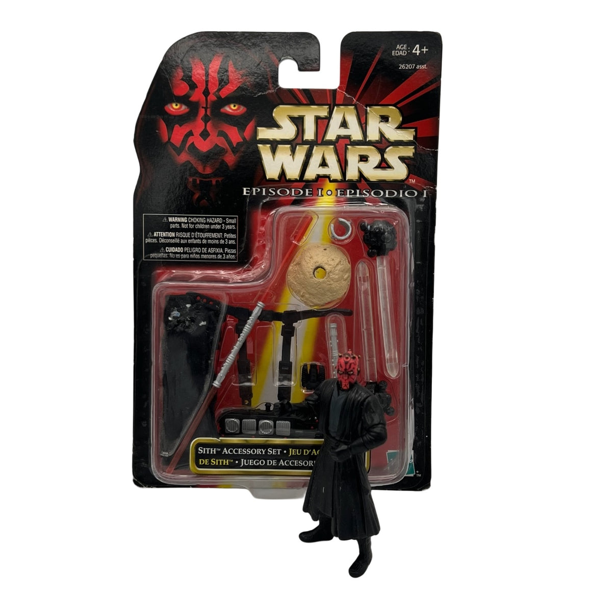 Hasbro 1999 Darth Maul Action Figure with Sealed Sith Acessory Set